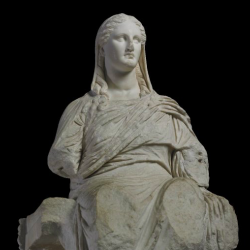 Statue of the goddess Demeter